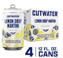 Cutwater Lemondrop Martini 4pk
