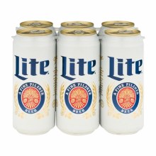 Miller Lite 16oz 6pk Can