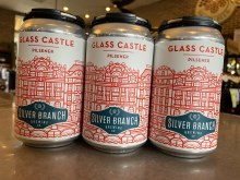 Silver Branch Glass Castle 6pk