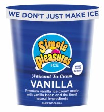 Simple Pleasures Vanilla Pint