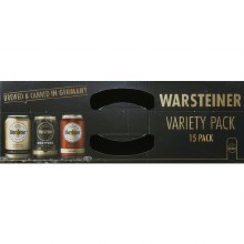 Warsteiner Variety 15pk Cans