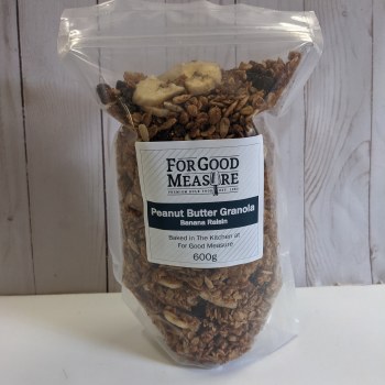 Peanut-Butter Granola - Raisin/Banana, 550g