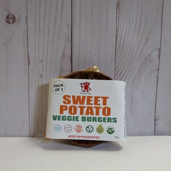 Red Devil  Veggie Burgers - Sweet Potato, 2 pack