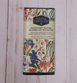 Seattle Chocolate Co. Bar, Hazelnut Butter, 70g