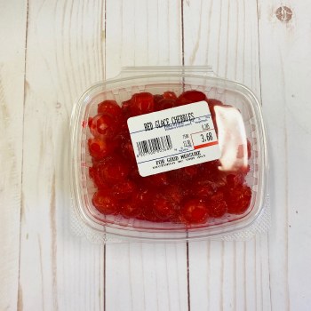 Red Glace Cherries