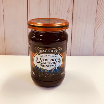 Mackay's Blueberry and Blackcurrant Preserve, 250mL