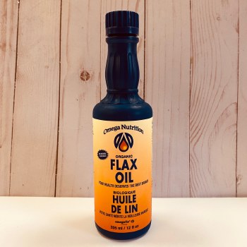 Omega Organic Flax Oil, 355mL