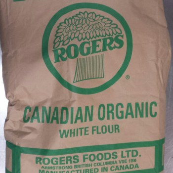 Organic White Flour, 20kg - Roger's brand - available through special order - please call 250-477-6811 to order*