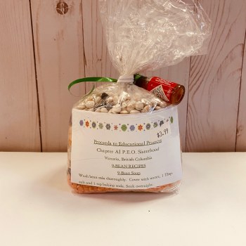 9 Bean Soup Mix, benefitting the PEO Sisterhood, 485g