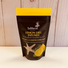 Saltwest Lemon-Dill Infused Sea Salt, 40g