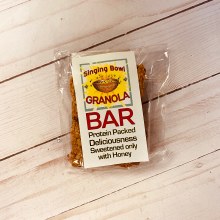 Singing Bowl Granola Bar