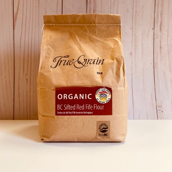 True Grain Organic Sifted Red Fife Flour, 2kg