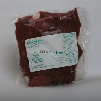 BISON STEW MEAT LOCAL