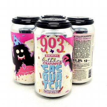 903 Brewers: XtraFunfetti Birthday Sasquatch 12oz Can