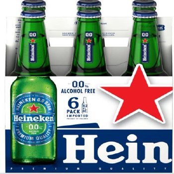 Heineken: 0.0 NA (6 Pack Bottles)