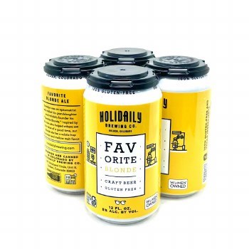 Holidaily: Favorite Blonde 4 Pack Cans