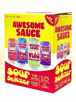 Martin House: Awesome Sauce Hard Seltzer Variety 12 Pack Cans
