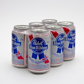 Pabst Blue Ribbon (6 Pack Cans)