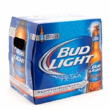 Bud Light: 12 Pack (Bottles)