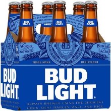 Bud Light: 6 Pack (Bottles)