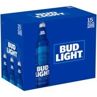 Bud Light: 15 Pack (16oz Aluminum Botttles)