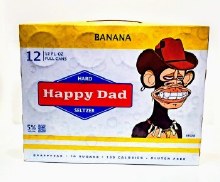 Happy Dad: Banana 12 Pack Cans