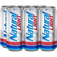 Natural Light (6 Pack 16oz Cans)