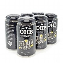 OHB: Vanilla Porter 6 Pack Cans