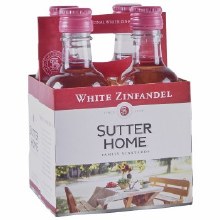 Sutter Home: White Zinfandel 4 Pack Bottles