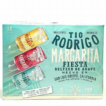Tio Rodrigo: Margarita Fiesta Variety 12 Pack Cans