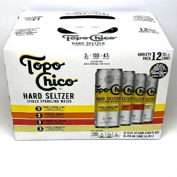 Topo Chico: Hard Seltzer Variety 12 Pack