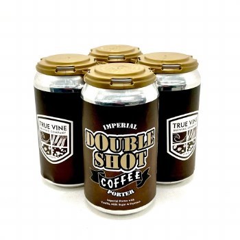 True Vine: Double Shot Coffee Porter 4 Pack Can