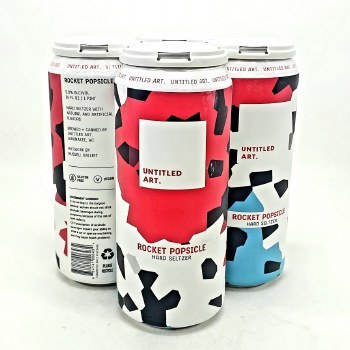 Untitled Art: Rocket Popsicle 4 Pack Cans