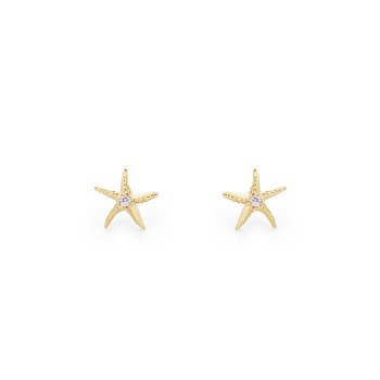 Tipperary Crystal Under The Sea Starfish Earring Mini