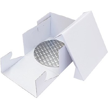 8" Round Cake Board &amp; Box