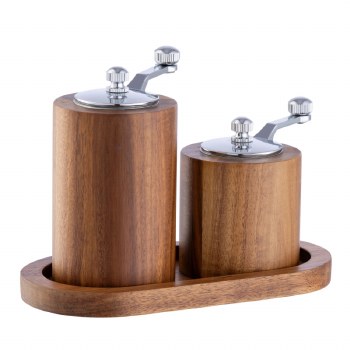 Belleek Acacia Salt And Pepper Mill