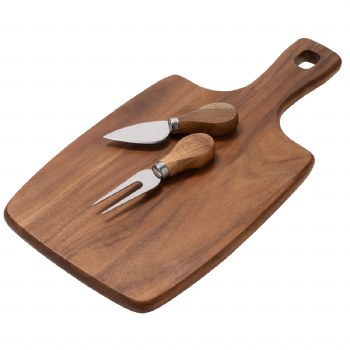 Belleek Acacia Wood Serving Board Set