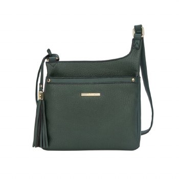 Hampton Handbags Acantha Crossbody Green