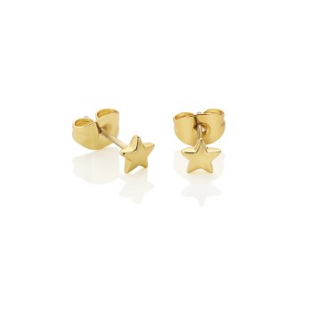 Newbridge Silverware AH Star Stud Earrings
