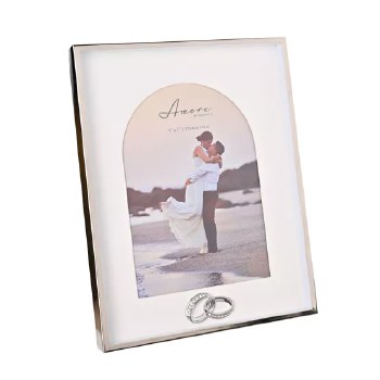 Amore Box Frame with Rings 5x7"