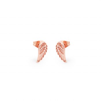 Tipperary Crystal Tipperary Crystal Angel Wings Mini Stud Earrings