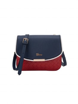 DICE HANDBAG ANSE FOLDOVER DOUBLE BODY BAG NAUTICAL
