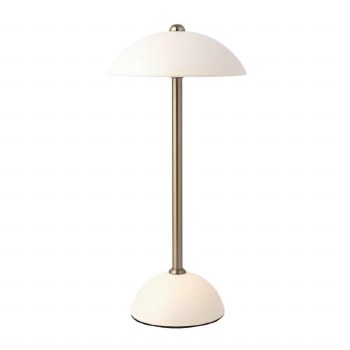 Tara Lane Apollo USB Rechargeab Lamp Matt Ivory