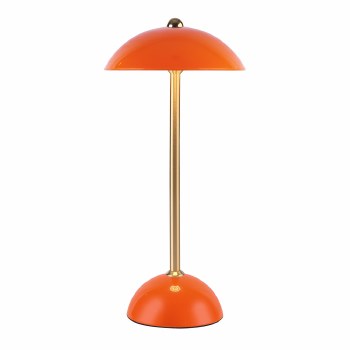 Apollo USB Rechargeable Lamp Orange