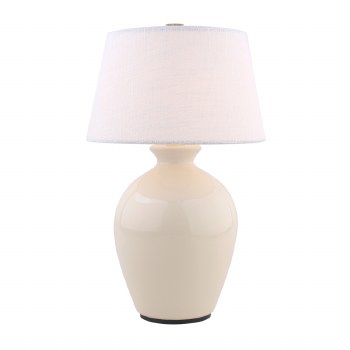 Tara Lane Aster Lamp Rechargeable Rechargeable Ivory Ceramic