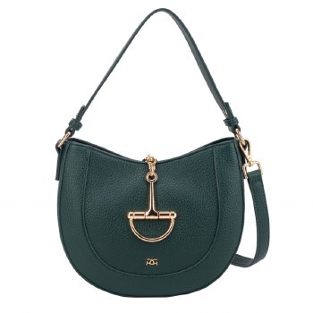 Gionni Handbags Aura Curved Hobo Bag Green