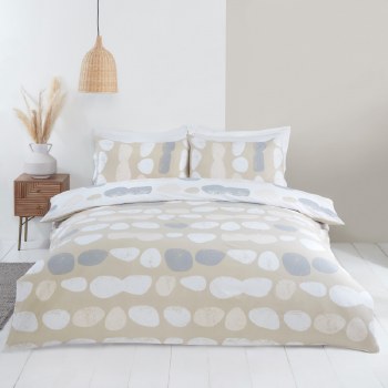 Austin Natural Double Duvet Set