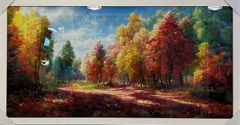 Autumn Trees Picture 57 * 107cm