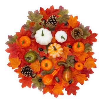 Autumnal Decorations Set 124pc