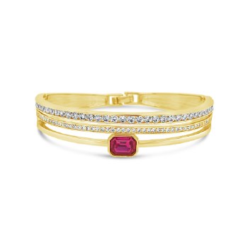Absolute Jewellery BANGLE FUCHSIA BA262FU